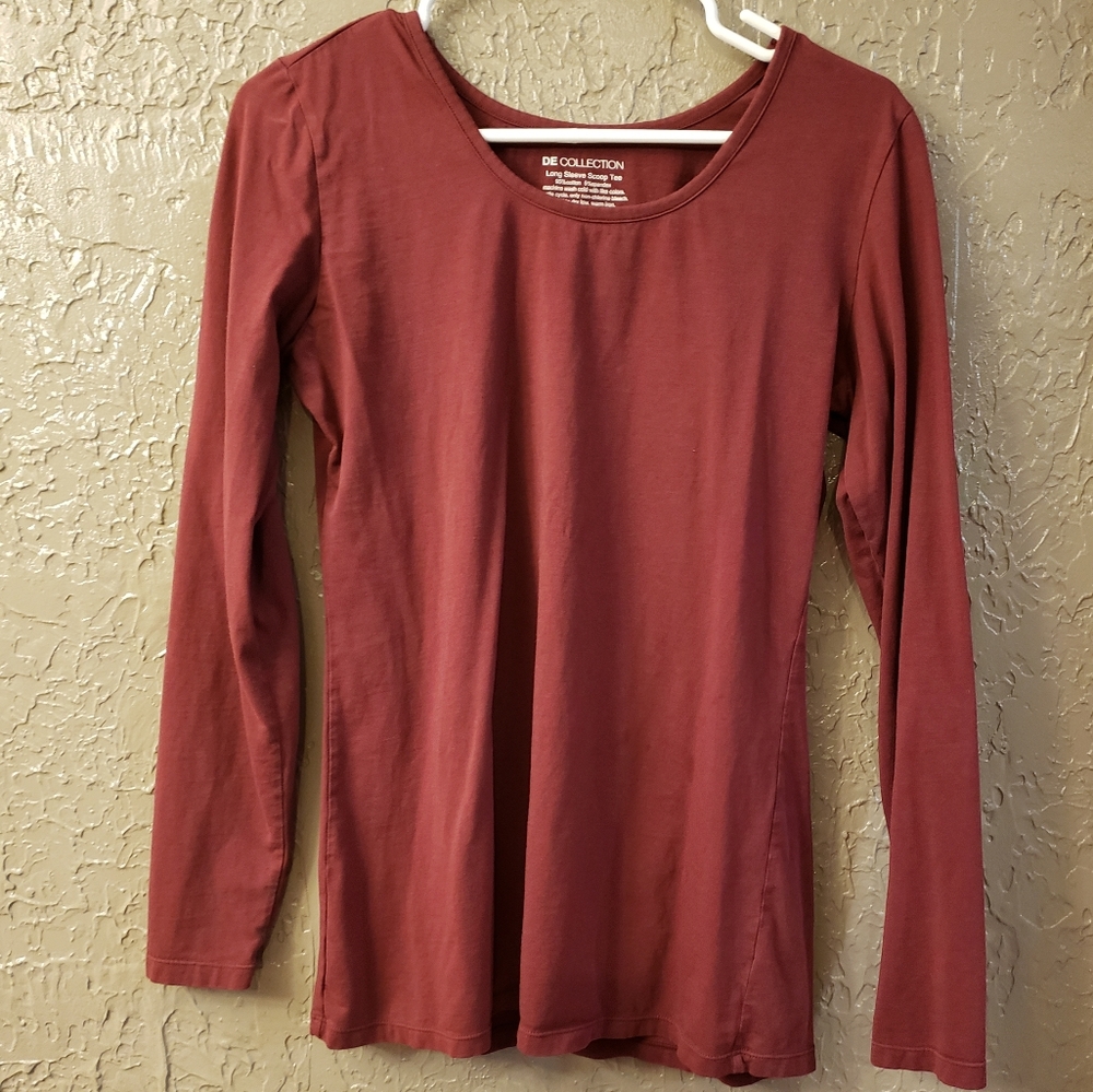 Burgundy Tee